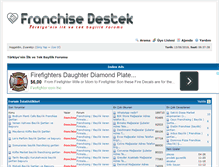 Tablet Screenshot of franchisedestek.com